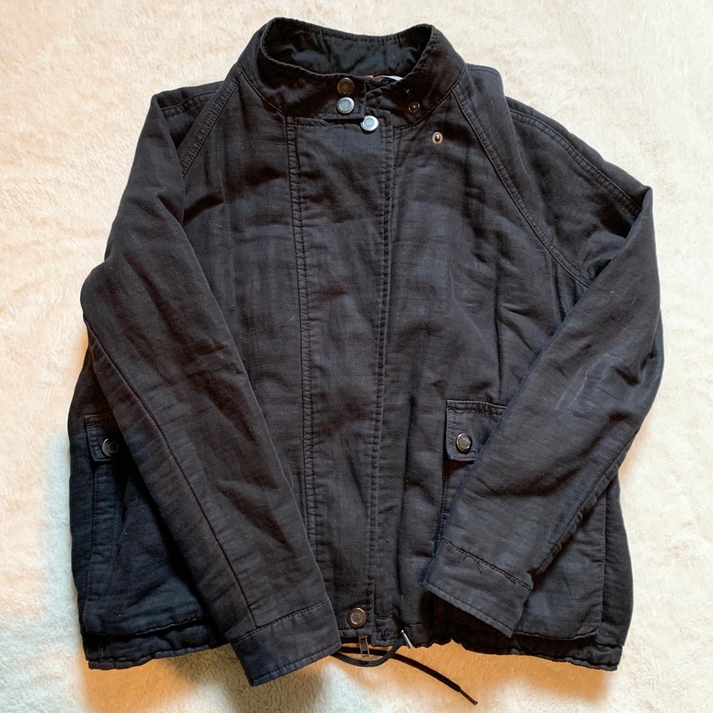 NWOT FREE PEOPLE Black Jacket